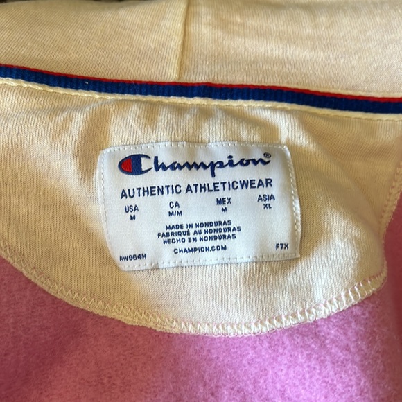 CHAMPION sweatshirt hoodie all over print size medium - Picture 9 of 11